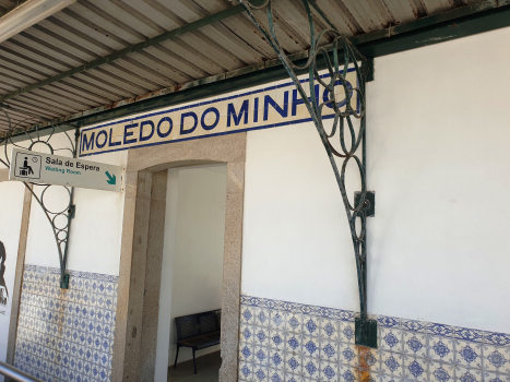 Bahnhof Moledo do Minho