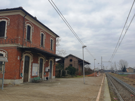 Palazzolo Vercellese Station