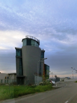 Parma Airport, control tower