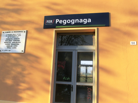 Bahnhof Pegognaga