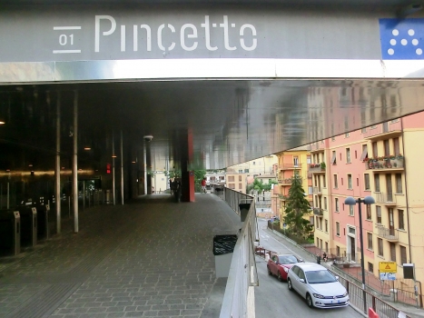Station du Minimetrò de Pincetto