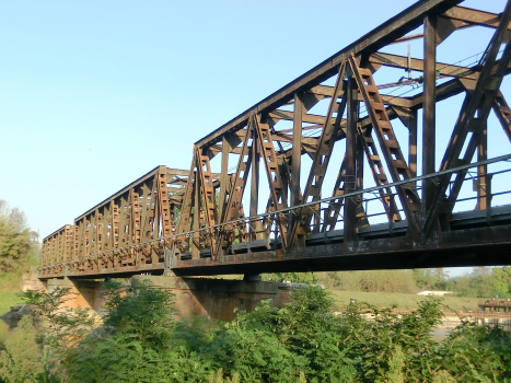 Eisenbahnbrücke Pizzighettone