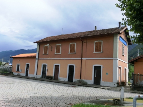 Bahnhof Ponte in Valtellina