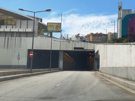 Antas I (on the right) and Antas II Tunnel western portals