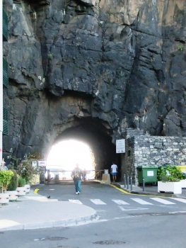 Ribeira Brava Harbour Tunnel western portal