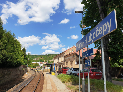 Bahnhof Praha-Hlubočepy