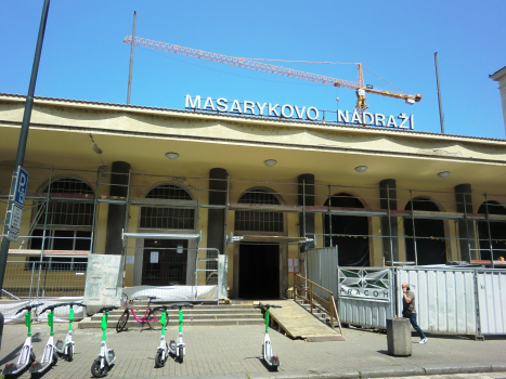Bahnhof Prag Masaryk