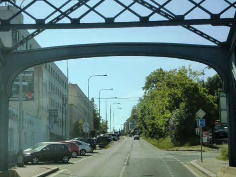 Brücke der Moskevská-Straße
