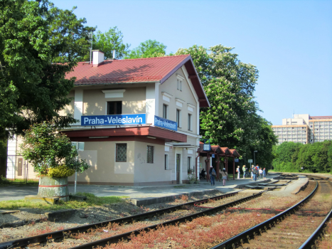 Bahnhof Praha-Veleslavín