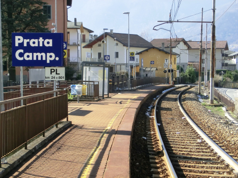 Bahnhof Prata Camportaccio