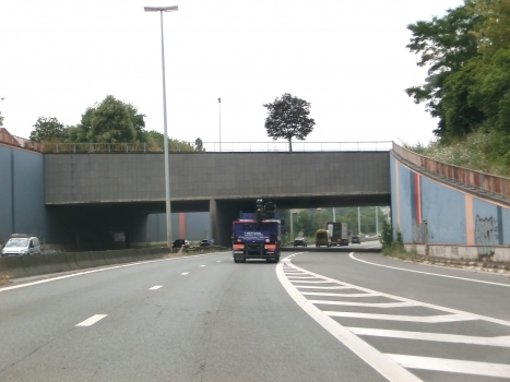 Marcinelle Tunnel eastern portals