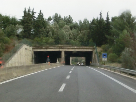 Fratelli Rosselli Tunnel western portals