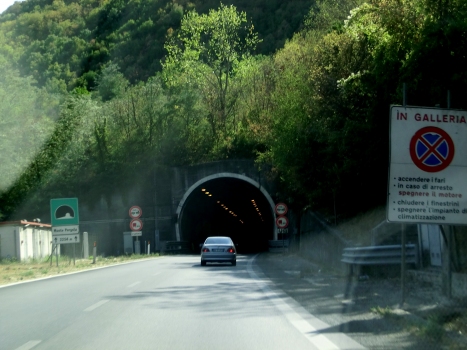 Monte Pergola Tunnel northern portal