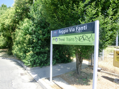 Bahnhof Reggio Via Fanti