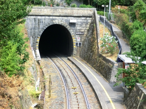 Airole Tunnel western portal