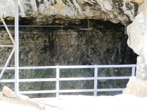 Balzi Rossi Tunnel western portal