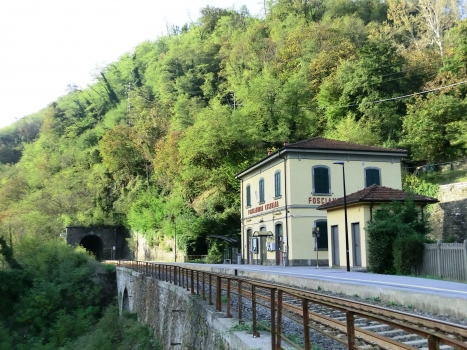 Fosciandora-Cesarana Station and Balzo Tunnel eastern portal
