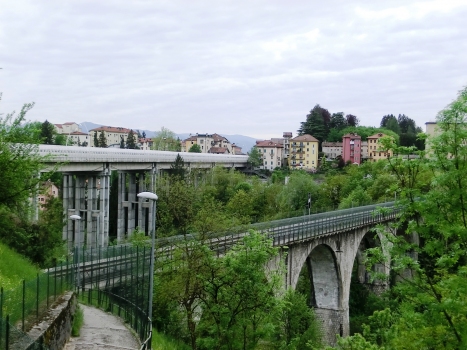 Ardo Railway Bridge and Ponte degli Alpini