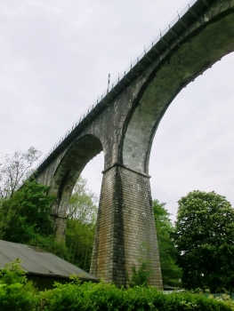 Eisenbahnbrücke über den Ardo