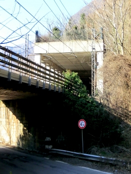 Bettola Tunnel southern portal