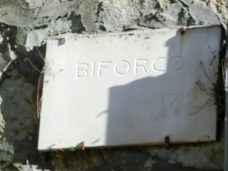 Biforco Tunnel western portal plate