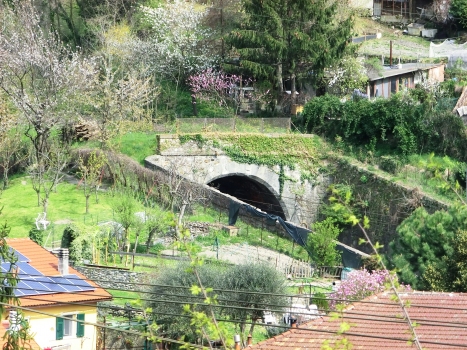 Calzolai Tunnel southern portal