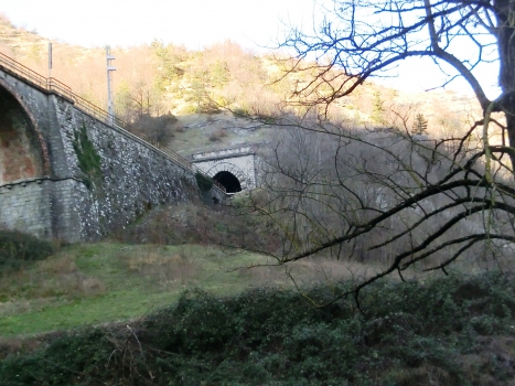 Canali Tunnel southern portal