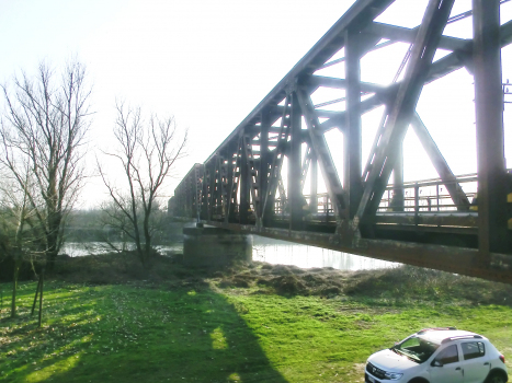 Eisenbahnbrücke Canneto sull'Oglio