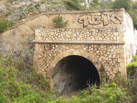 Noli-Capo Noli Tunnel, Capo Noli (southern) portal