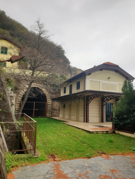 Bergeggi Station and Capo Vado southern portal