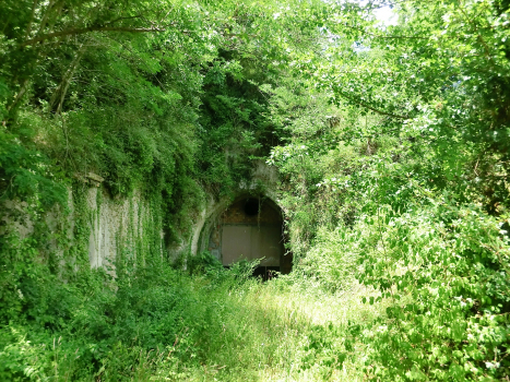Cappuccini Tunnel southern portal