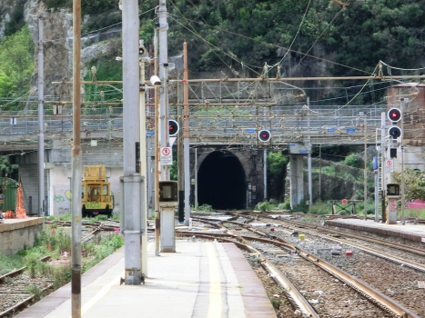 Caprazoppa Tunnel eastern portal