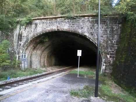 Capriola 1 Tunnel northern portal