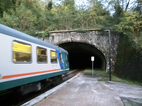 Capriola 1 Tunnel northern portal