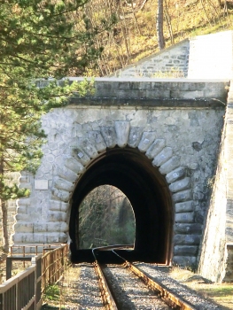 Castagno Tunnel eastern portal