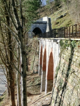 Castagno Tunnel eastern portal