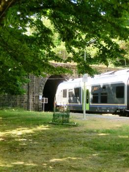 Castagno Tunnel southern portal