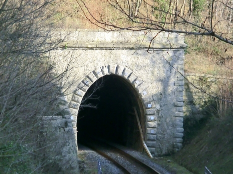 Castagno Tunnel western portal