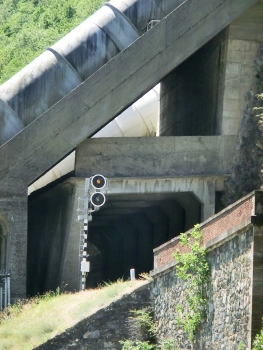 Centrale Montjovet Tunnel northern portal
