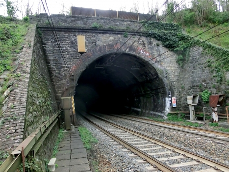 Cesino Tunnel northern portal