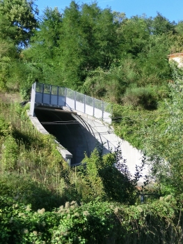 Chiesaccia Tunnel southern portal