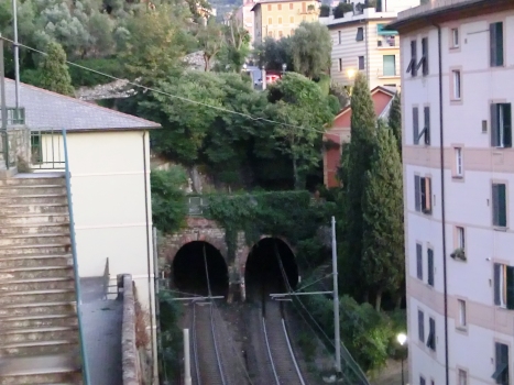 Cicchero Tunnel northern portal