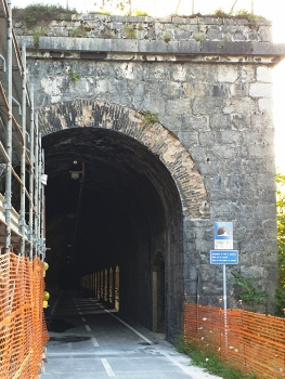 Cinque Rivi Tunnel eastern portal