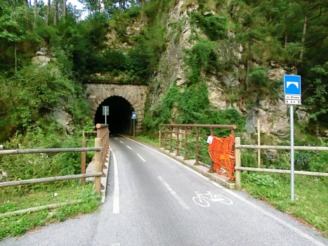 Cinque Rivi Tunnel western portal