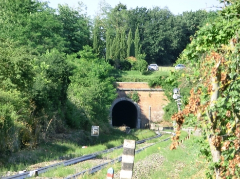 Costaquerci Tunnel southern portal