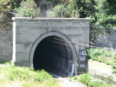Crevari Tunnel (1968) eastern portal