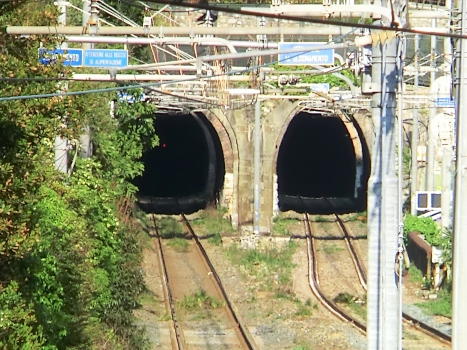 Crosa Tunnel western portals