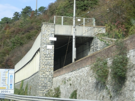 Crostone-Valle Rialba Tunnel southern portal