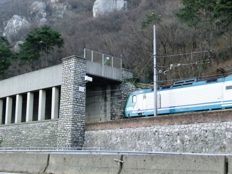 Crostone-Valle Rialba Tunnel southern portal
