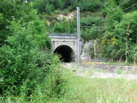 Della Quercia Tunnel southern portal